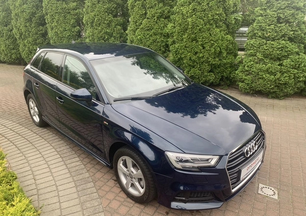 Audi A3 cena 86900 przebieg: 70500, rok produkcji 2019 z Przemków małe 407